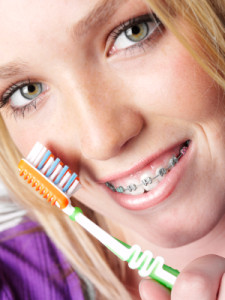 Girl with Toothbrush